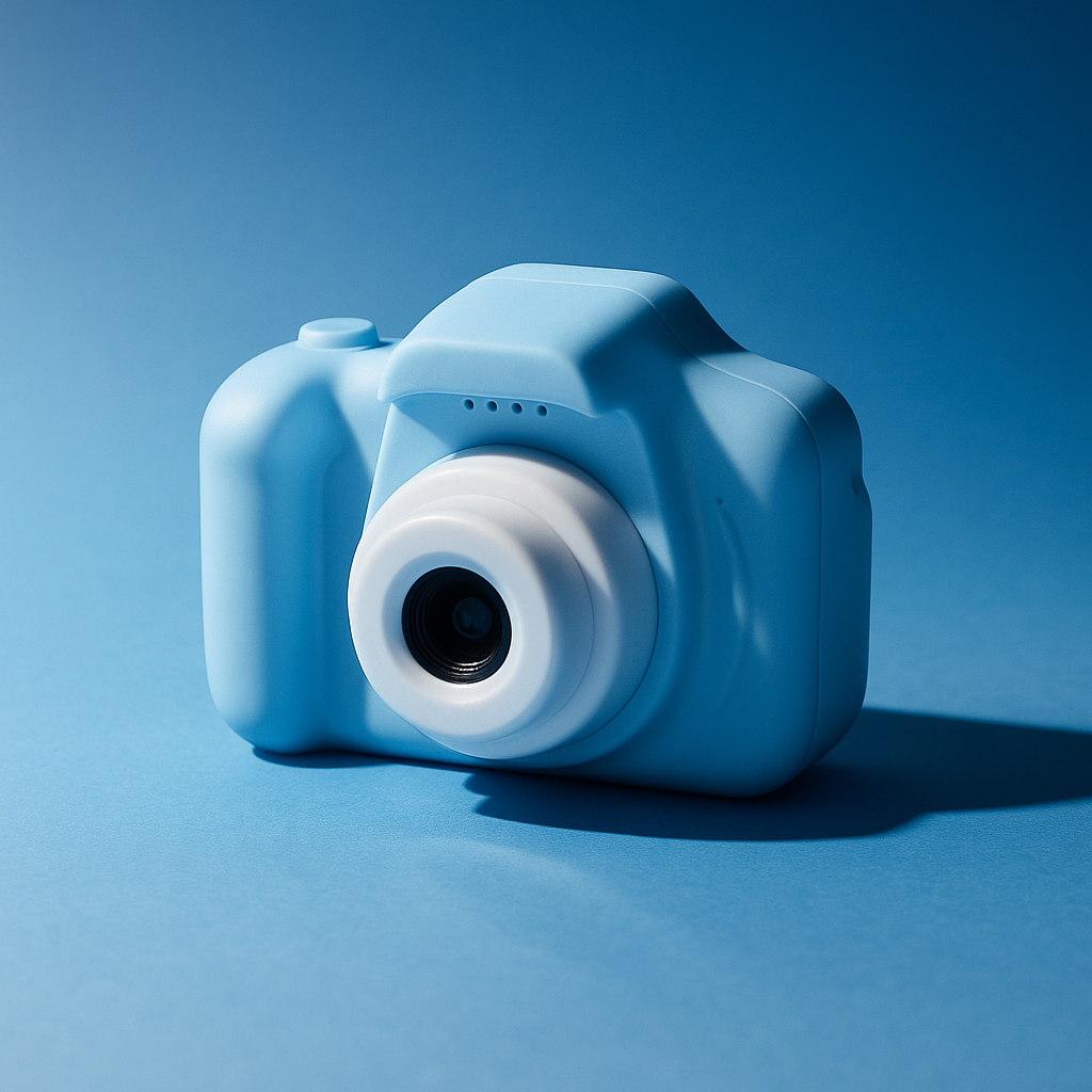 Baby Blue Y2K Digital Camera